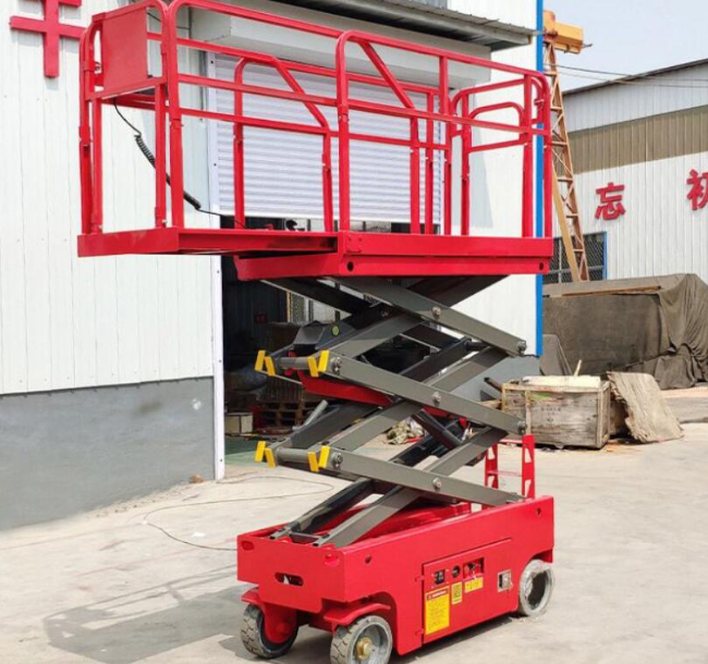 鹤峰移动剪叉式升降机